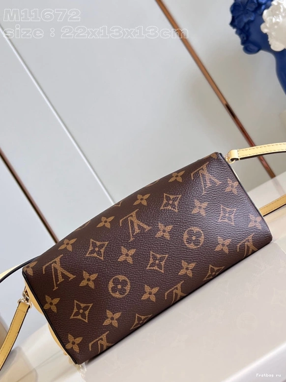 First bag ru VUITTON Bloom Pouch-22.5*13*13CM LOUIS 0807